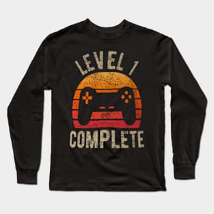 Level 1 Complete 1st Wedding Long Sleeve T-Shirt